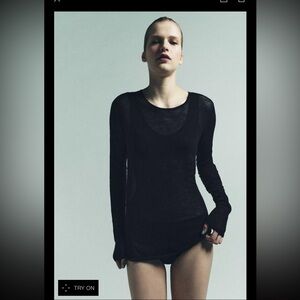 Zara 100% wool shirt